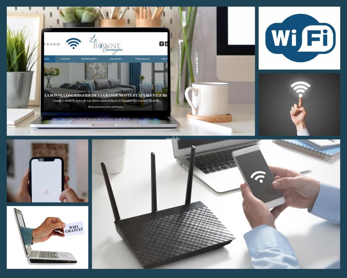 La O Maeva - Vue D'exception - Parking Prive - Wifi - Motte